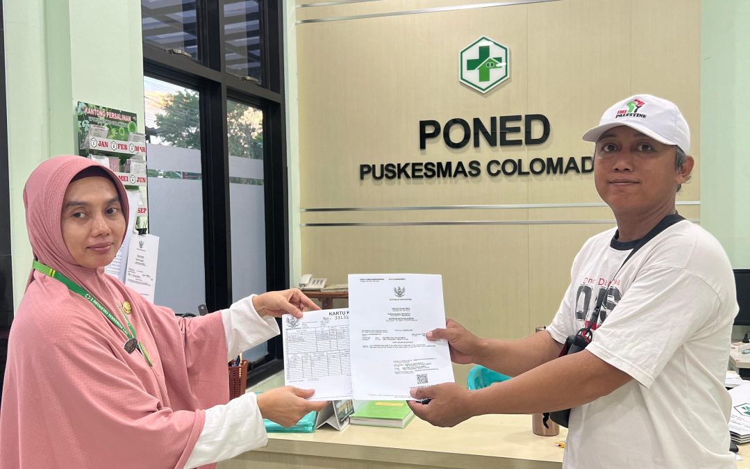 Kerjasama Pelayanan Terpadu secara Online antara Disdukcapil Kabupaten Karanganyar dengan UPT Puskesmas Colomadu 1 Karanganyar