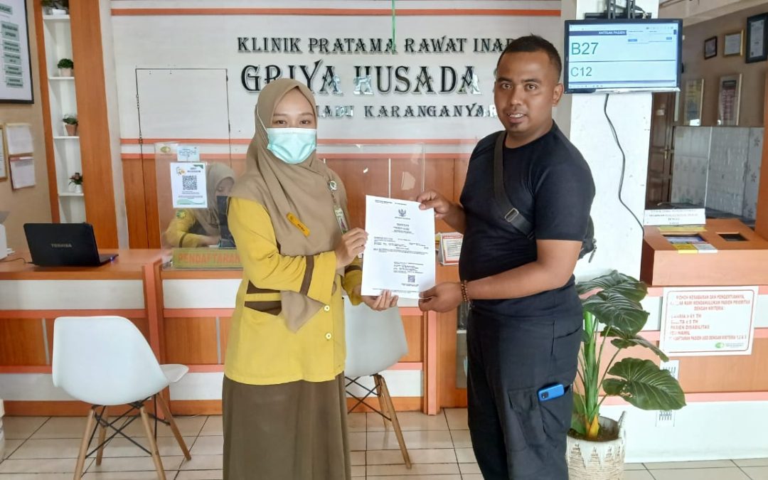 Kerjasama Pelayanan Terpadu secara Online antara Disdukcapil Kabupaten Karanganyar dengan Klinik Pratama Rawat Inap Griya Husada 2 Tasikmadu Karanganyar