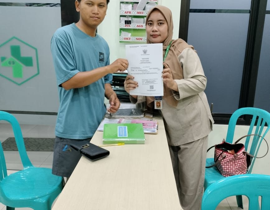 Kerjasama Pelayanan Terpadu secara Online antara Disdukcapil Kabupaten Karanganyar dengan UPT Puskesmas Colomadu 1 Karanganyar