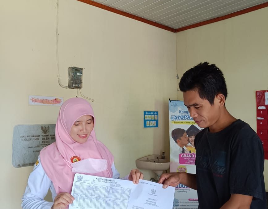 Kerjasama Pelayanan Terpadu dengan Praktik Mandiri Bidan (PMB) Rini Ambarsari Selokaton Gondangrejo