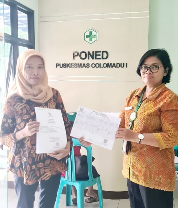 Kerjasama Pelayanan Terpadu secara Online antara Disdukcapil Kabupaten Karanganyar dengan UPT Puskesmas Colomadu 1 Karanganyar