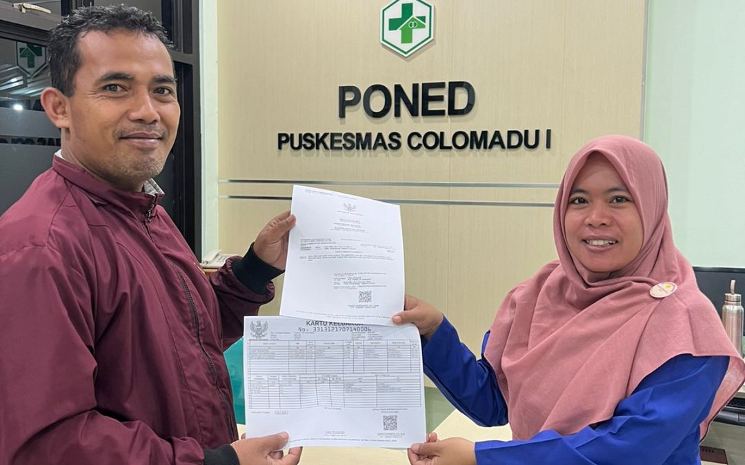 Kerjasama Pelayanan Terpadu secara Online antara Disdukcapil Kabupaten Karanganyar dengan UPT Puskesmas Colomadu 1 Karanganyar