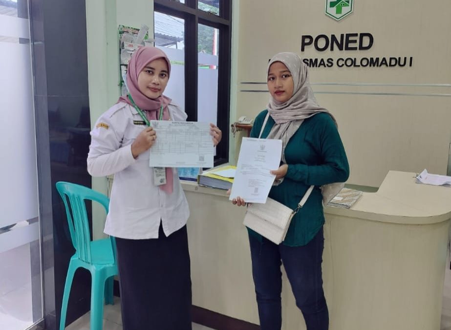 Kerjasama Pelayanan Terpadu secara Online antara Disdukcapil Kabupaten Karanganyar dengan UPT Puskesmas Colomadu 1 Karanganyar