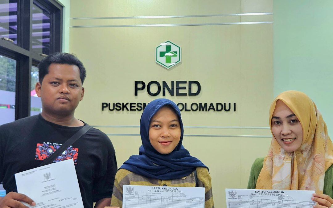 Kerjasama Pelayanan Terpadu secara Online antara Disdukcapil Kabupaten Karanganyar dengan Puskesmas Colomadu 1 Karanganyar