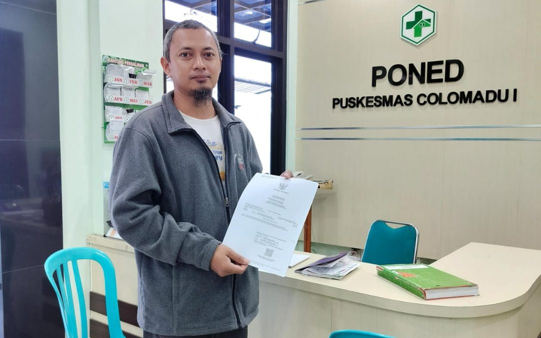 Kerjasama Pelayanan Terpadu secara Online antara Disdukcapil Kabupaten Karanganyar dengan Puskesmas Colomadu 1 Karanganyar