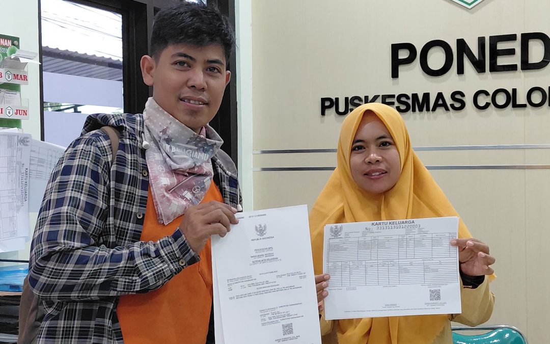 Kerjasama Pelayanan Terpadu secara Online antara Disdukcapil Kabupaten Karanganyar dengan Puskesmas Colomadu 1 Karanganyar