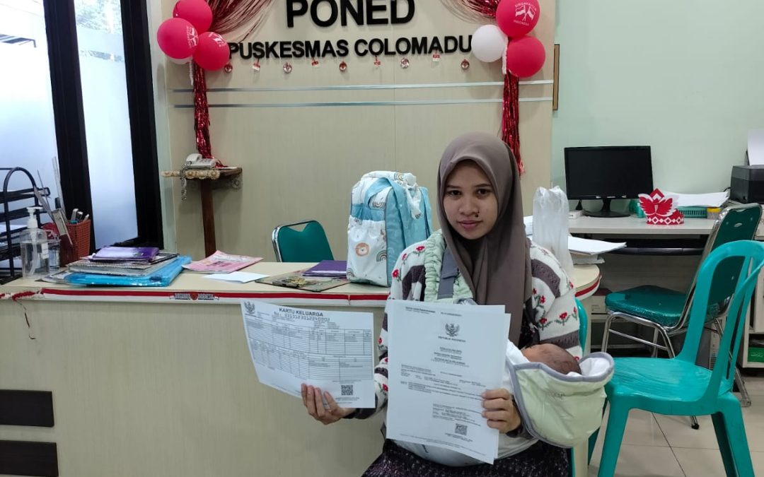 Kerjasama Pelayanan Terpadu secara Online antara Disdukcapil Kabupaten Karanganyar dengan Puskesmas Colomadu 1 Karanganyar