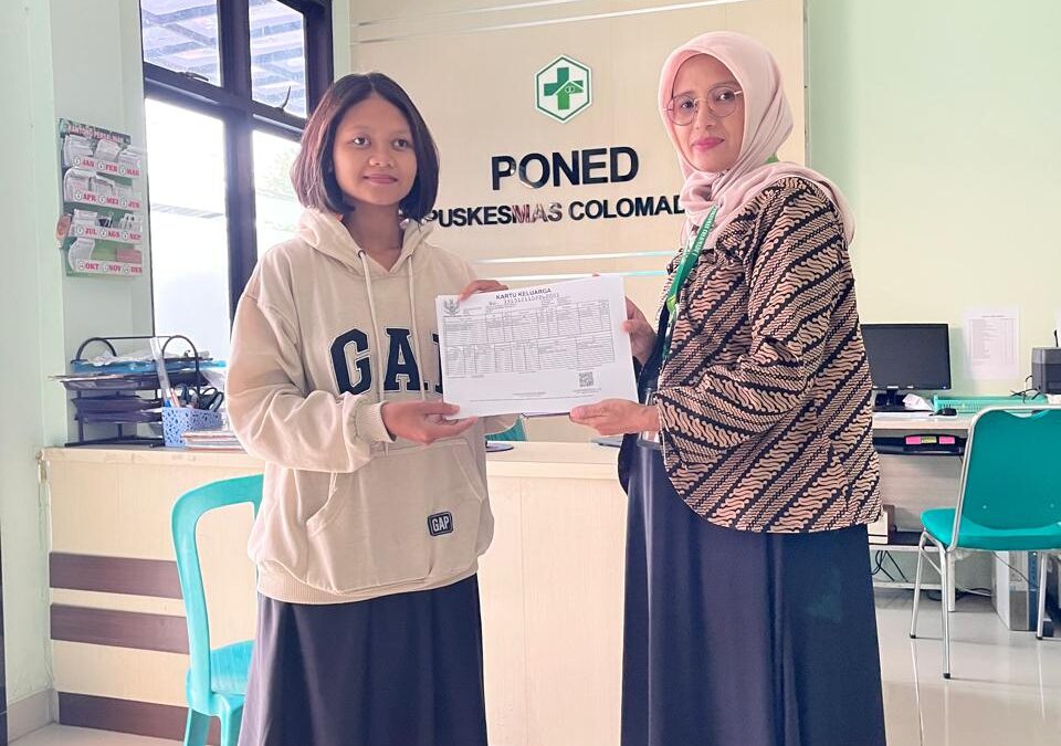 Kerjasama Pelayanan Terpadu secara Online antara Disdukcapil Kabupaten Karanganyar dengan Puskesmas Colomadu 1 Karanganyar